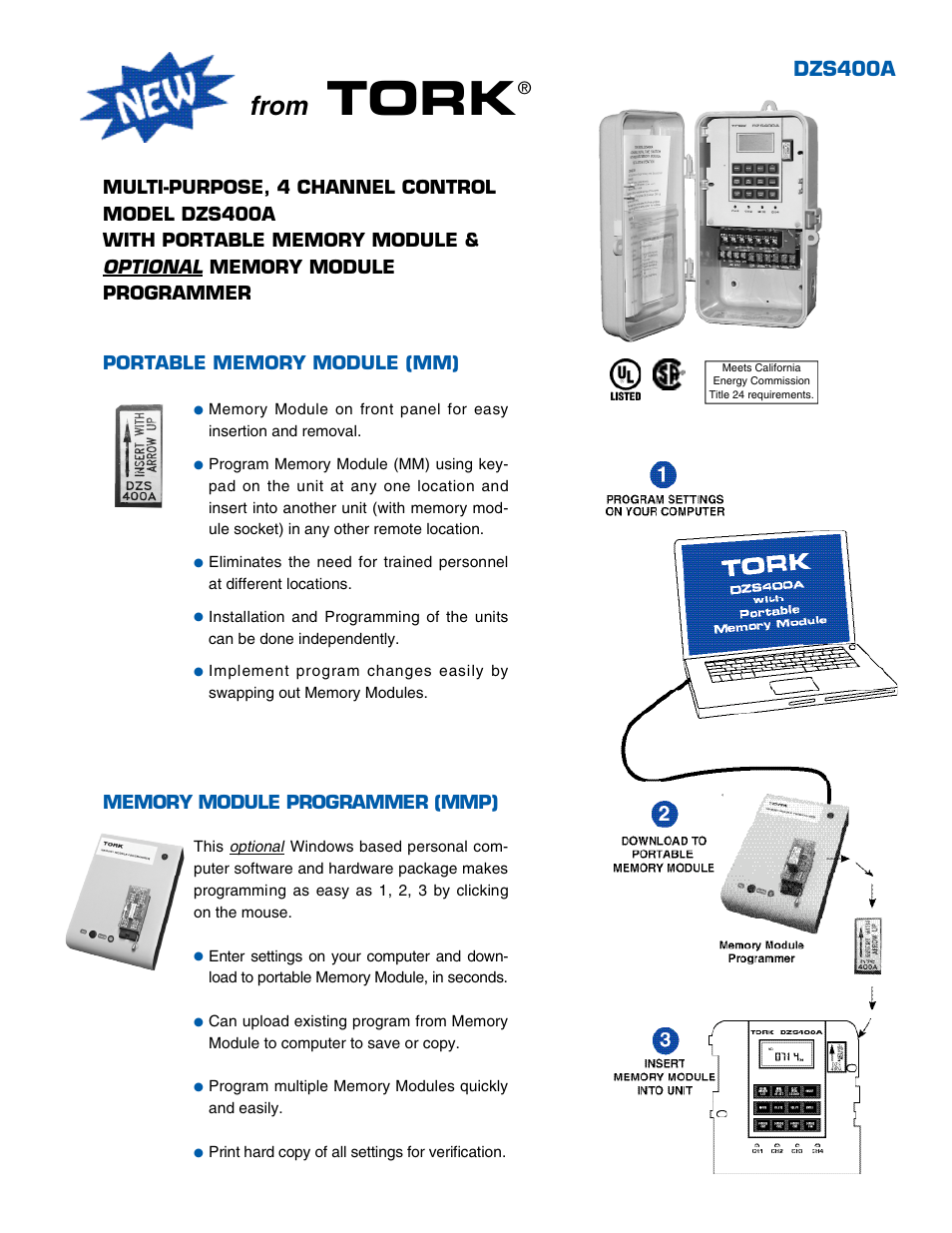 NSi Industries DZS400A User Manual | 2 pages