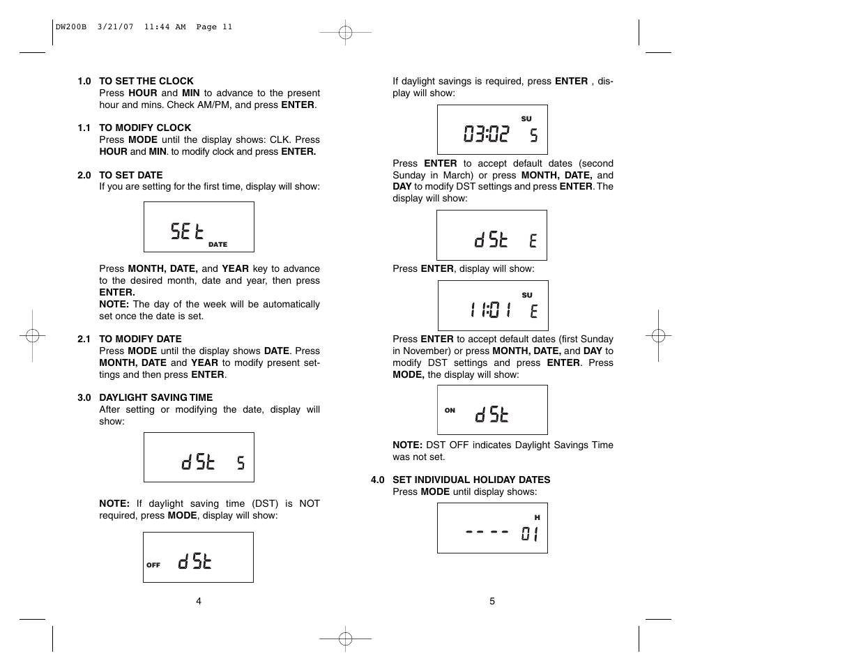NSi Industries DW200B User Manual | Page 6 / 6