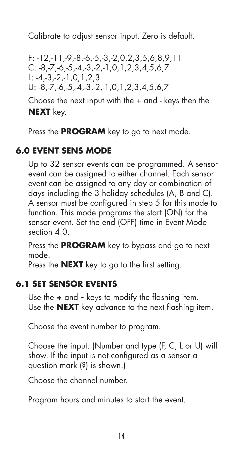 NSi Industries ELC712 User Manual | Page 16 / 32