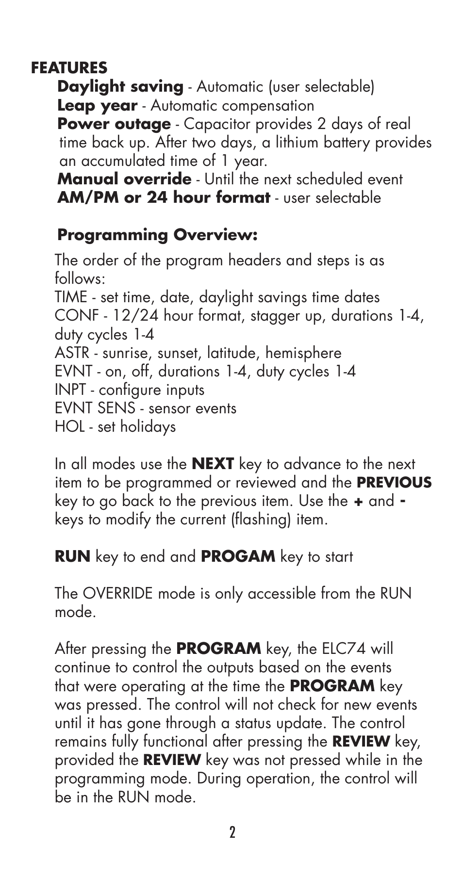 NSi Industries ELC74 User Manual | Page 4 / 32