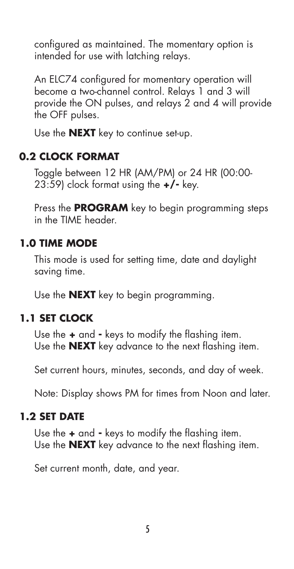 NSi Industries ELC74 User Manual | Page 7 / 32