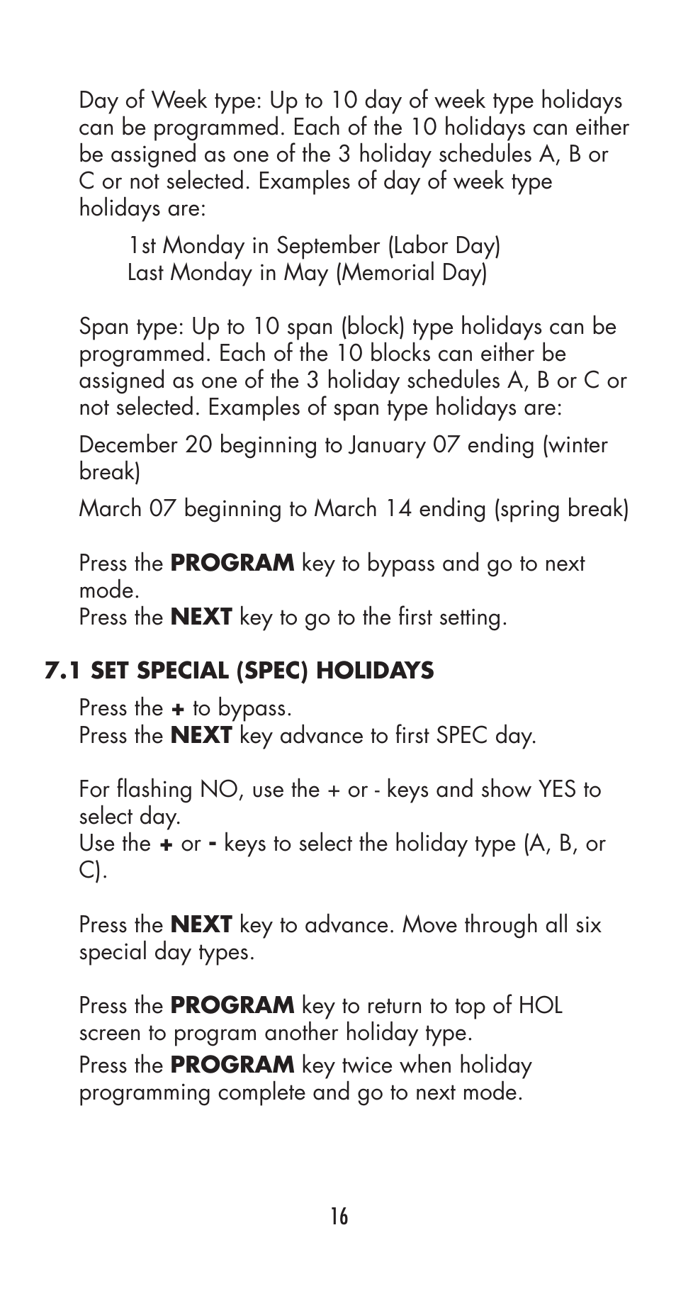 NSi Industries ELC72 User Manual | Page 18 / 32