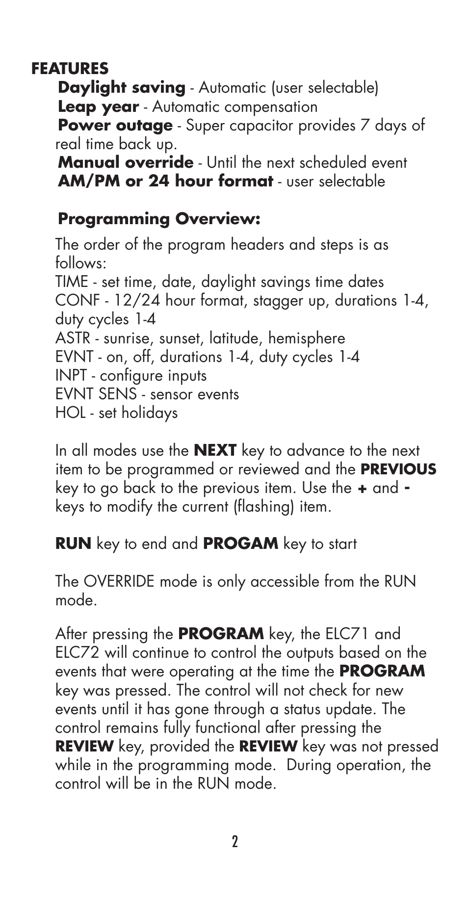 NSi Industries ELC72 User Manual | Page 4 / 32