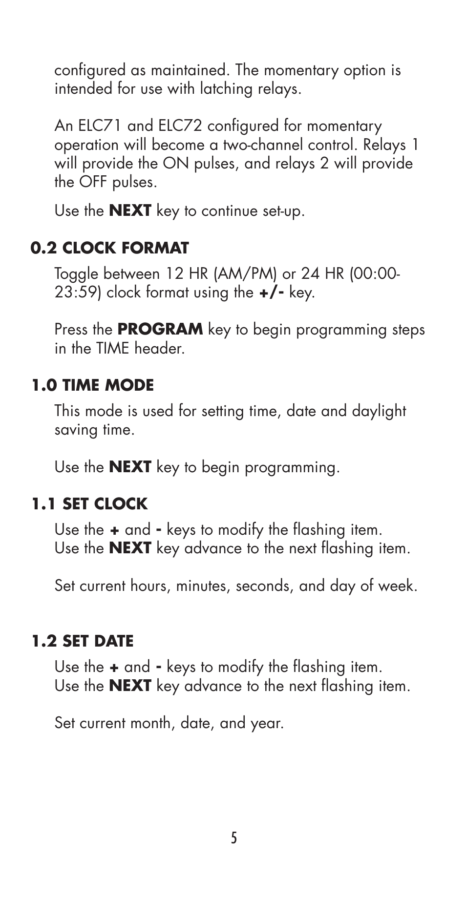 NSi Industries ELC72 User Manual | Page 7 / 32