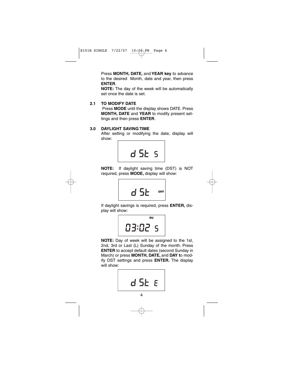 NSi Industries E120B User Manual | Page 6 / 12