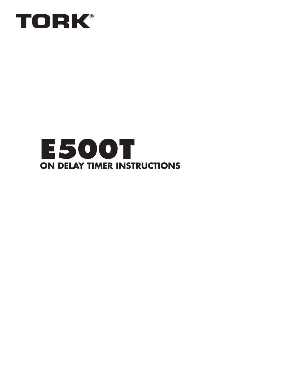 E500t | NSi Industries E500T User Manual | Page 2 / 8