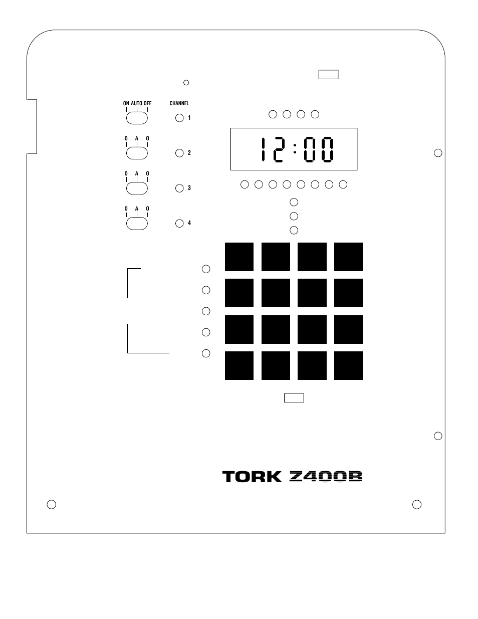 Tork z400b | NSi Industries Z400B User Manual | Page 3 / 19