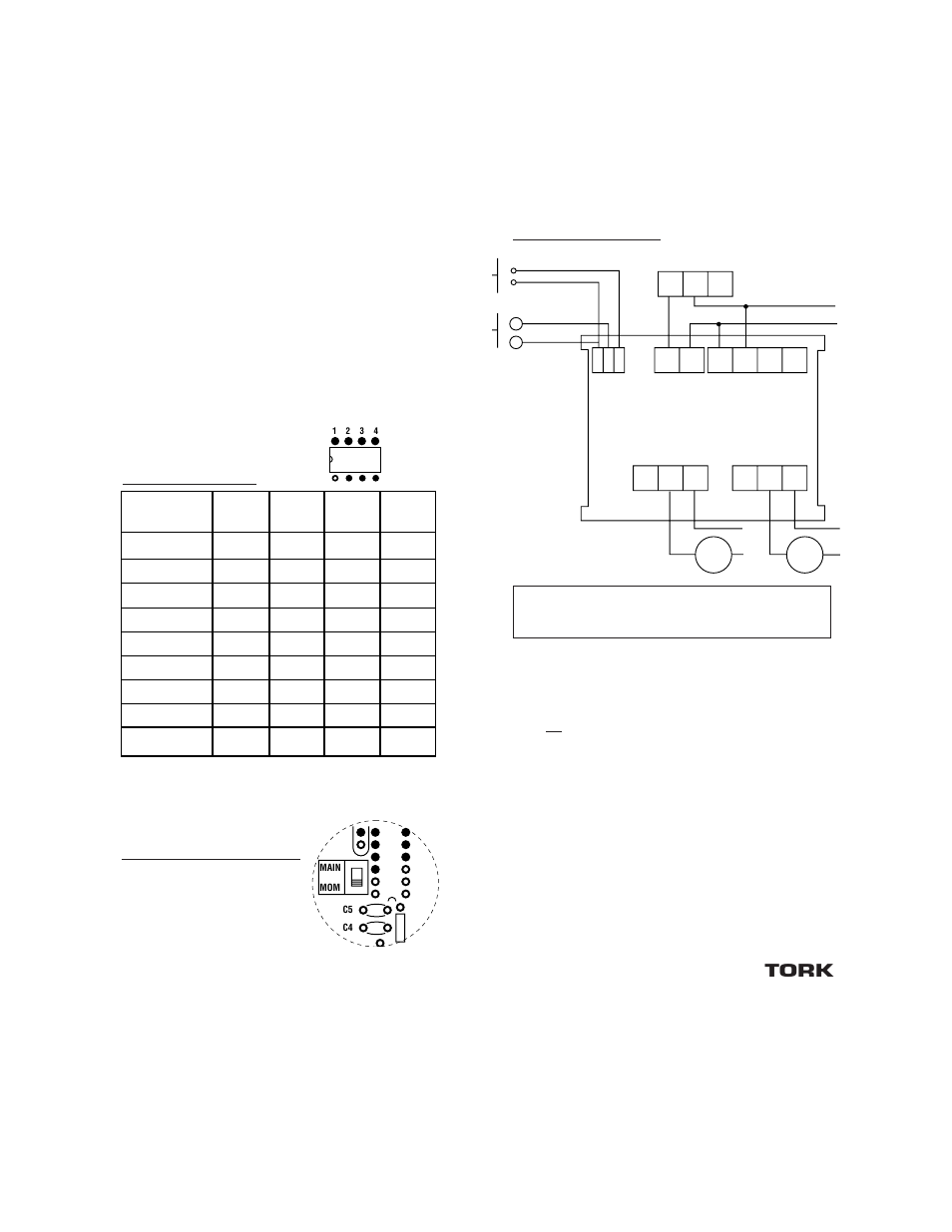 Tork, Wiring diagrams | NSi Industries LDSH-A User Manual | Page 3 / 4