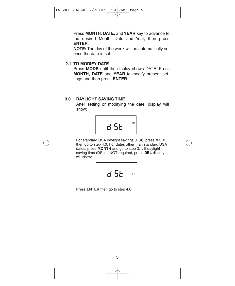 NSi Industries EWZ201 User Manual | Page 5 / 16