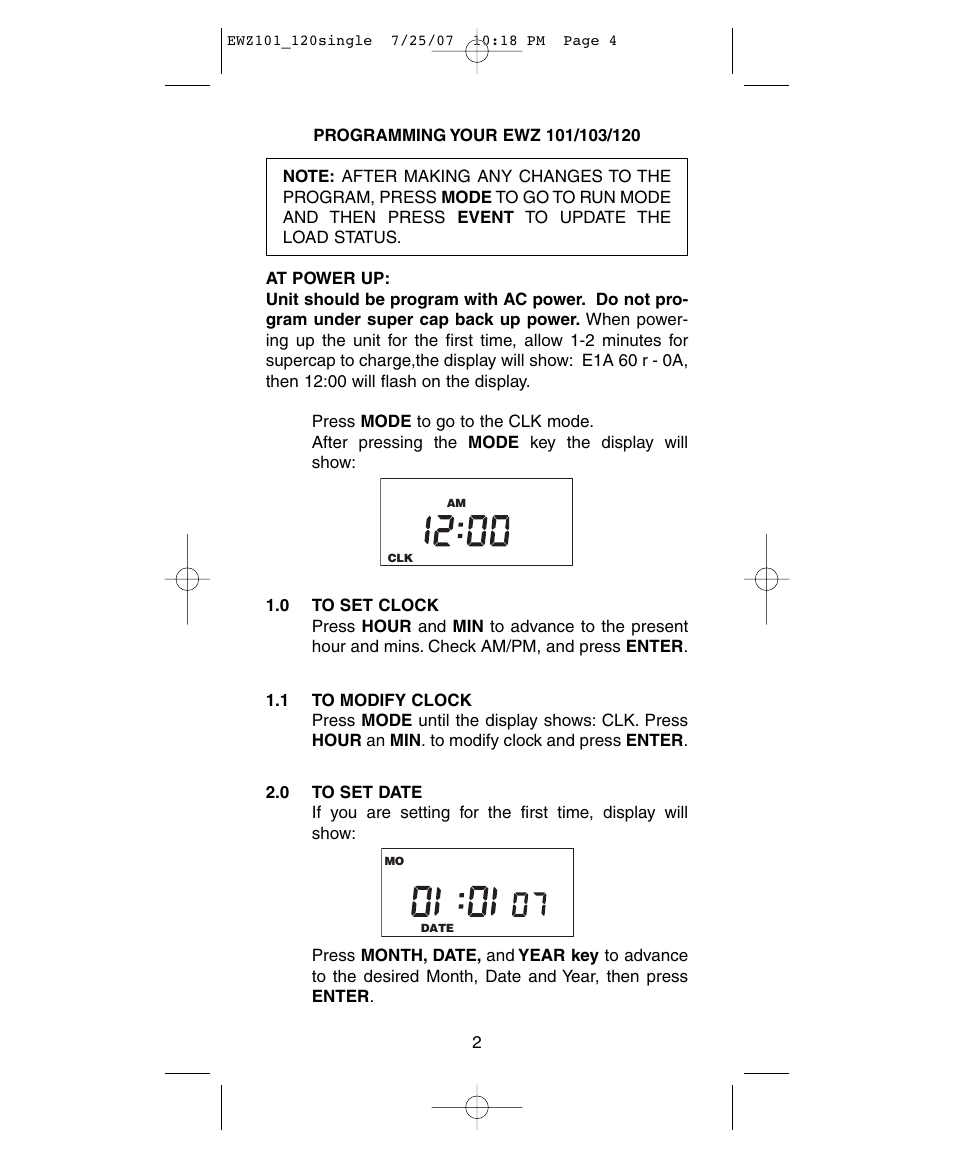 NSi Industries EWZ120 User Manual | Page 4 / 15