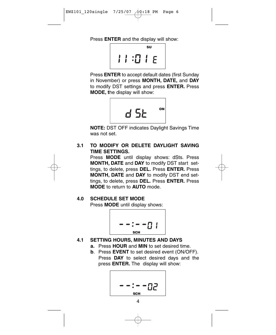 NSi Industries EWZ120 User Manual | Page 6 / 15