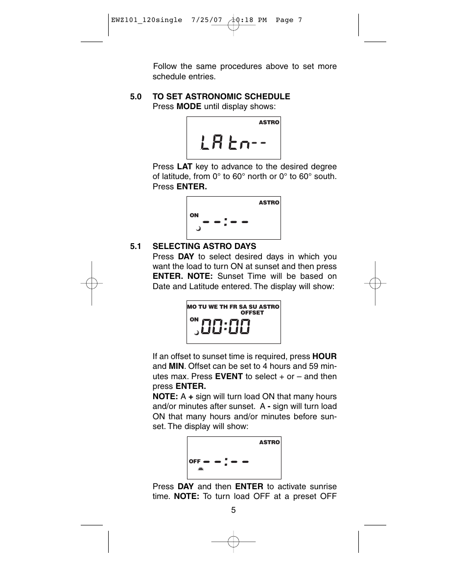 NSi Industries EWZ120 User Manual | Page 7 / 15
