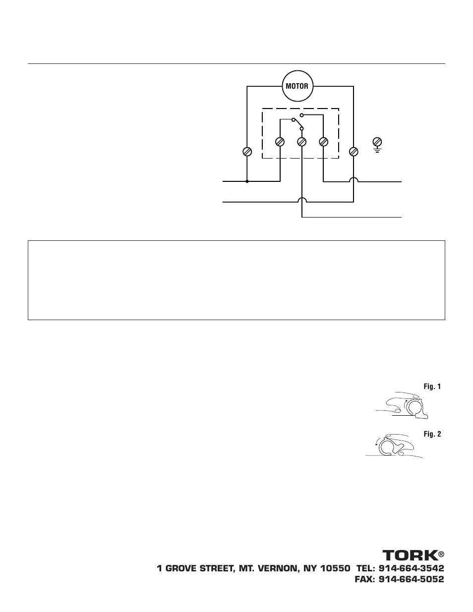 8121installop, Tork | NSi Industries 8001 User Manual | Page 10 / 16