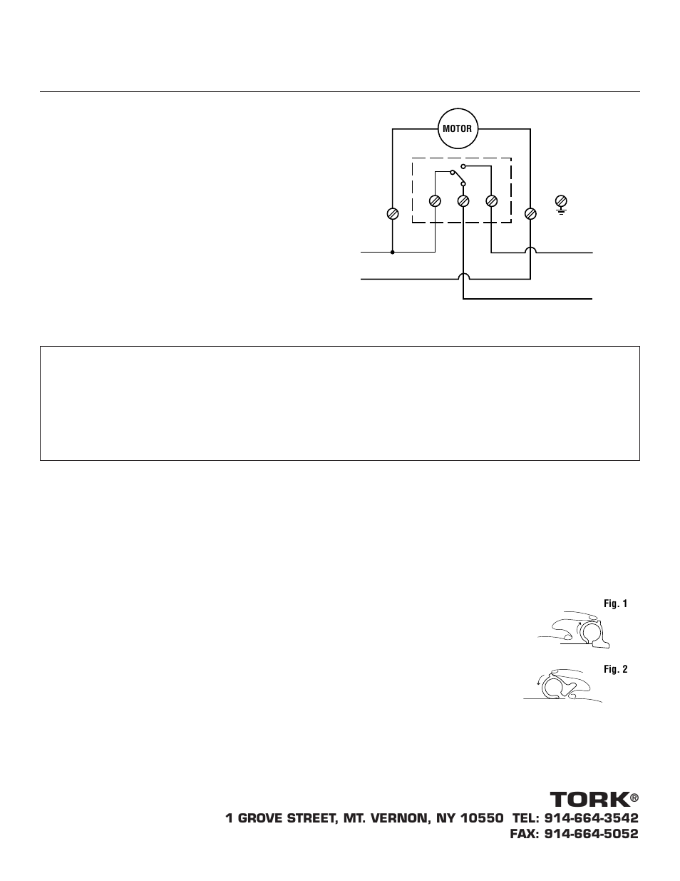 8602installop, Tork | NSi Industries 8001 User Manual | Page 16 / 16