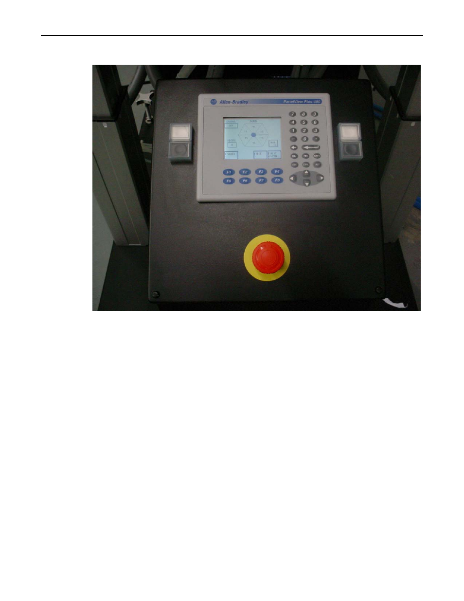 Panelview terminal | Precision Control Systems ProfileIR 4069P User Manual | Page 16 / 34