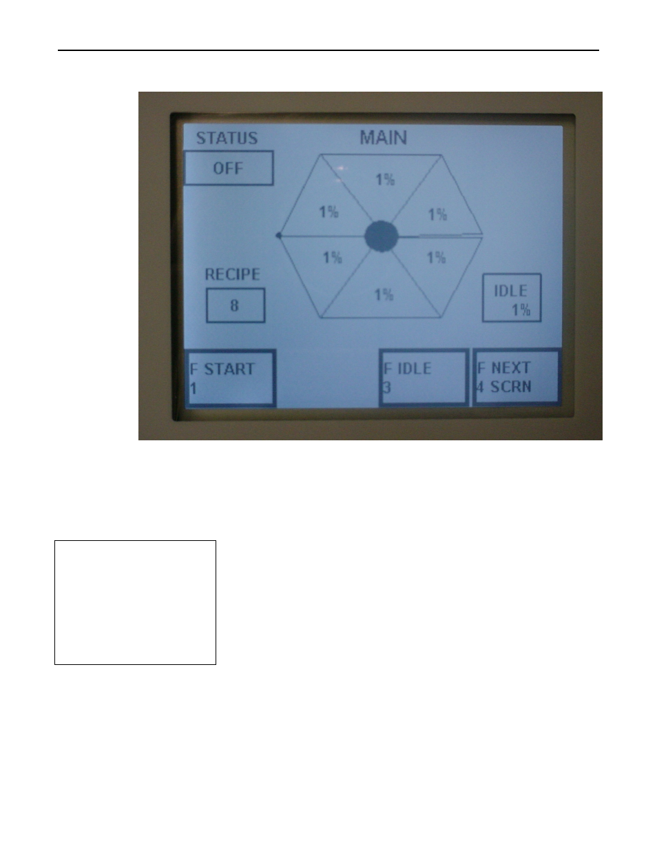 Main screen | Precision Control Systems ProfileIR 4069P User Manual | Page 17 / 34
