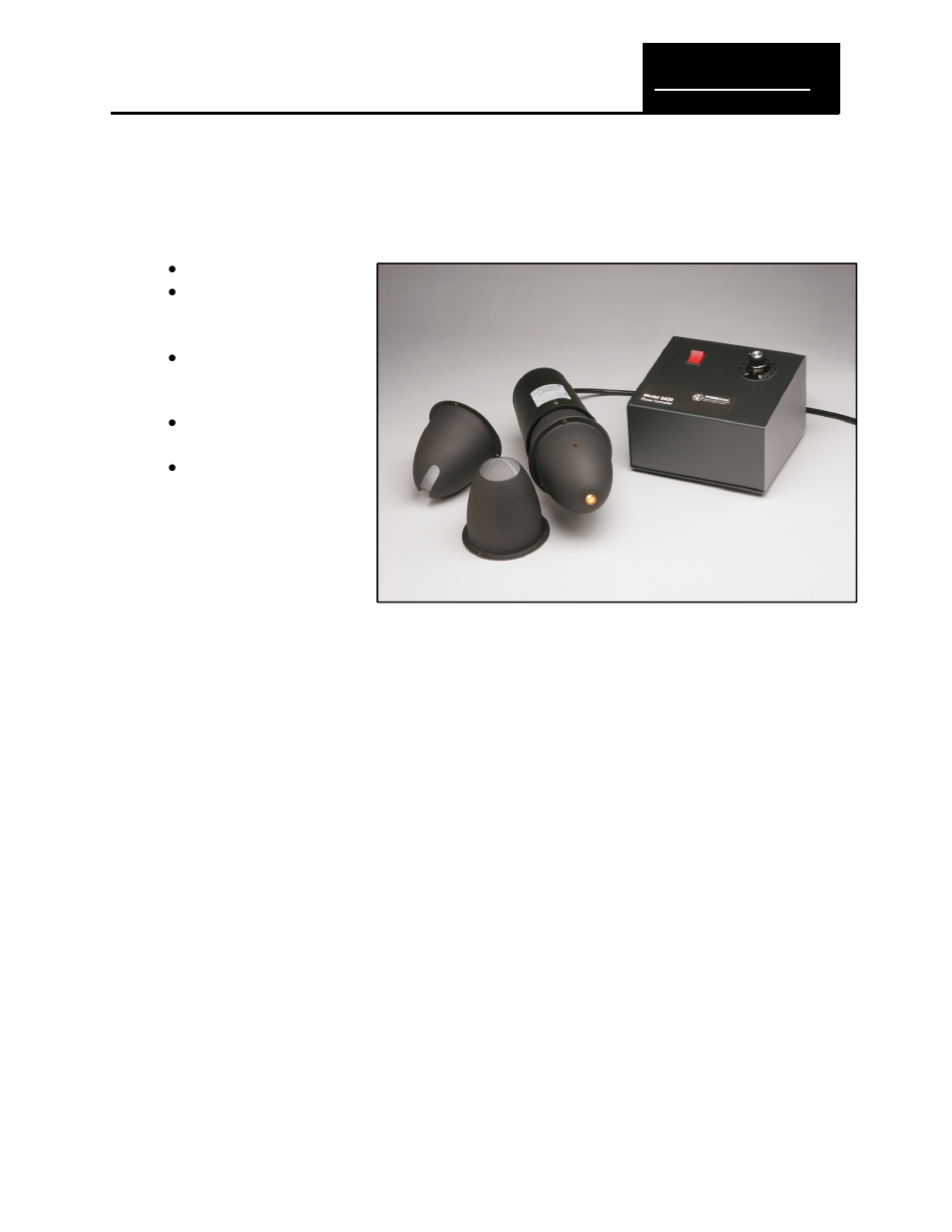 0b0bintroduction, 6b6bstandard features, 23b23brapid response | 24b24bcontinuous operation, 25b25bcontrollable energy output, Introduction, Standard features, Rapid response, Continuous operation, Controllable energy output | Precision Control Systems SpotIR 4085 User Manual | Page 4 / 16