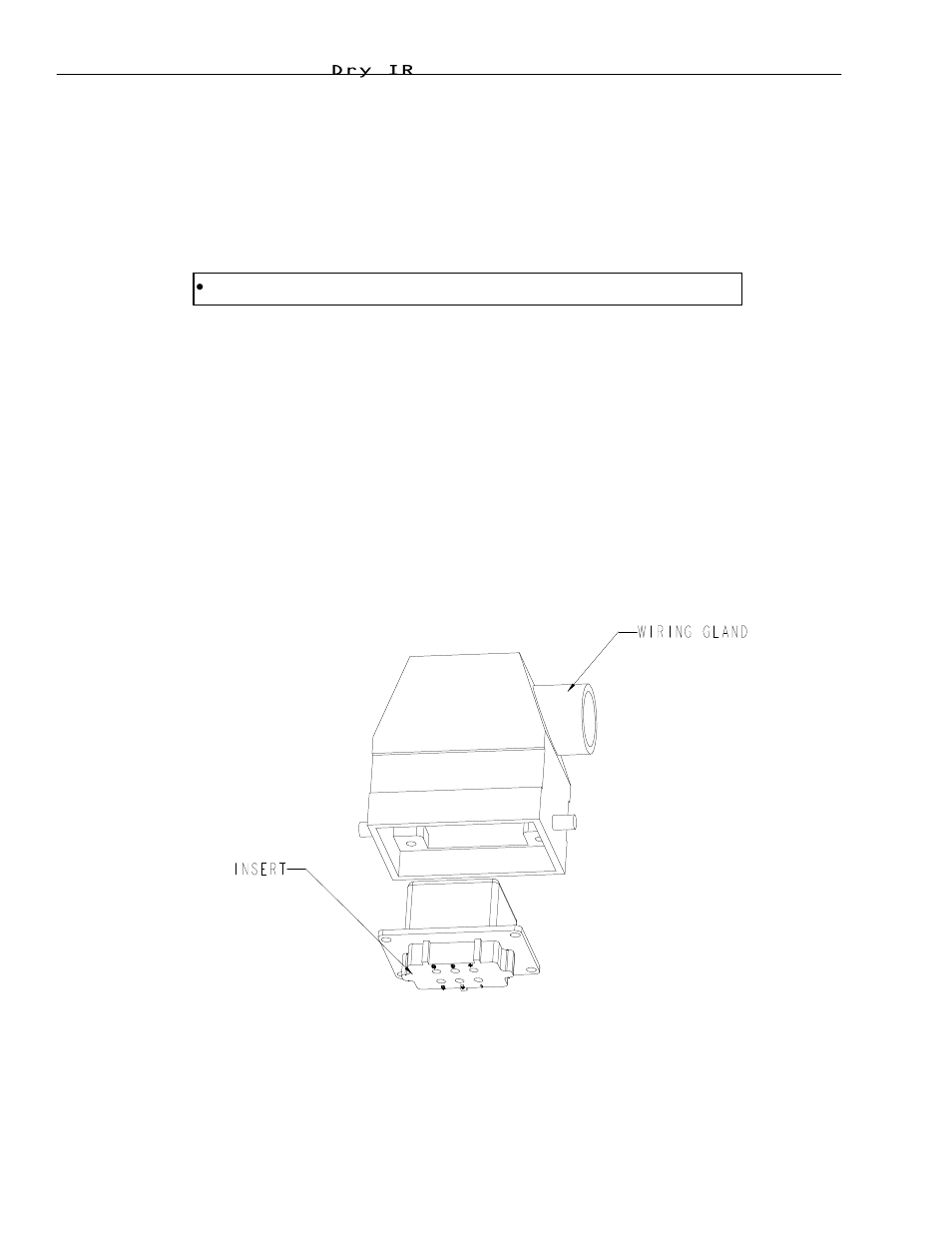 Warning, Figure 3-2 | Precision Control Systems DryIR 6030 User Manual | Page 11 / 23