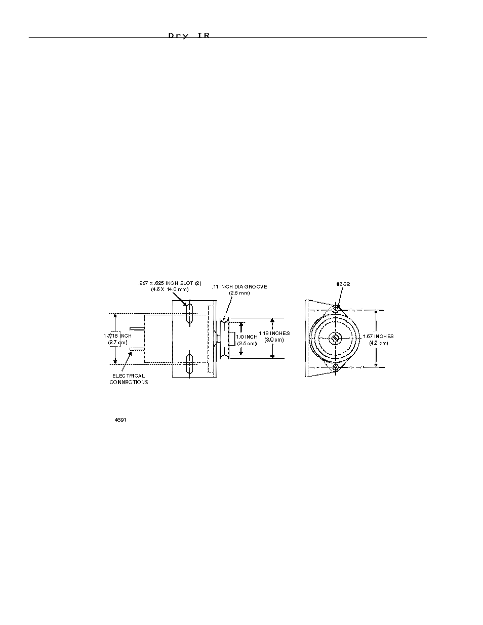 Appendix c, Installing the optional tachometer kit | Precision Control Systems DryIR 6030 User Manual | Page 22 / 23