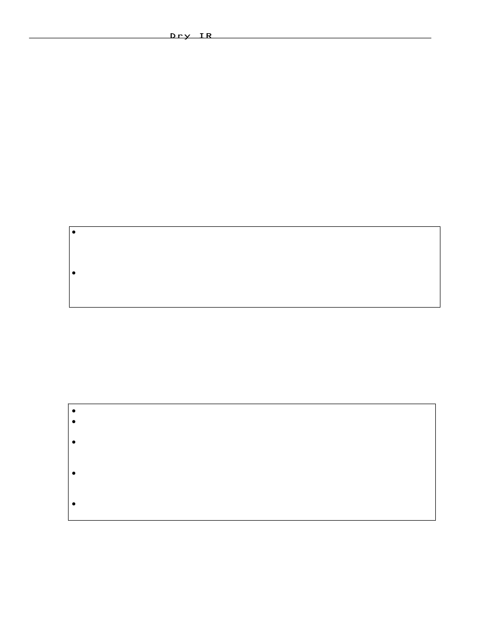 General, Infrared radiation, Electrical safety | Precision Control Systems DryIR 6030 User Manual | Page 6 / 23