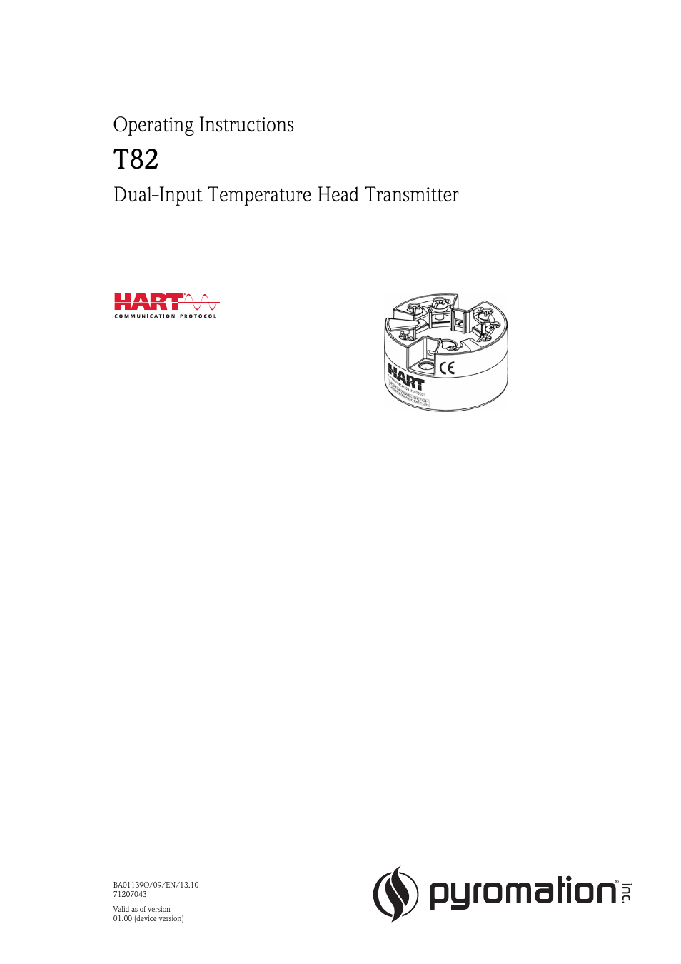 Pyromation T82 User Manual | 88 pages