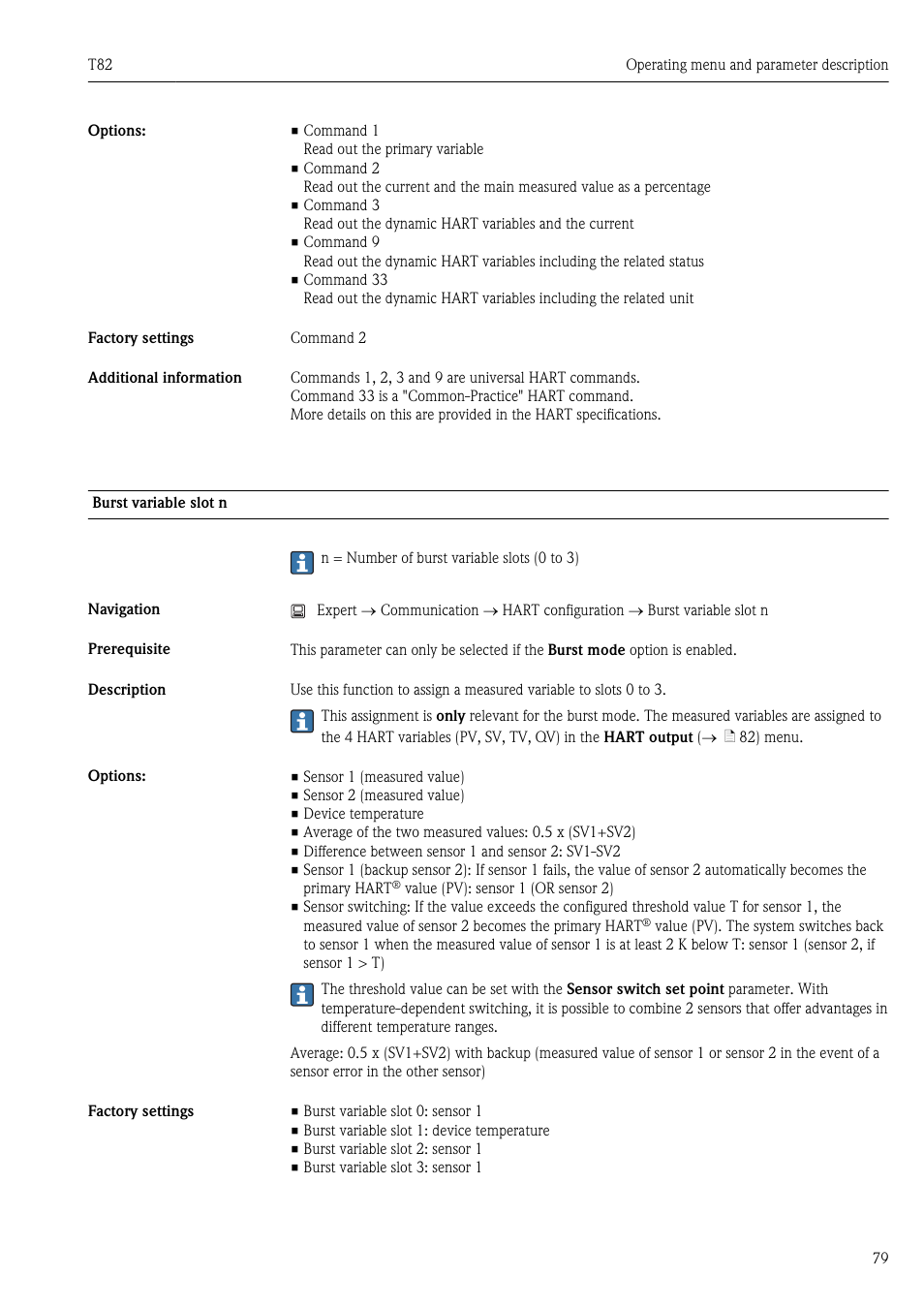 Ä 79) | Pyromation T82 User Manual | Page 79 / 88