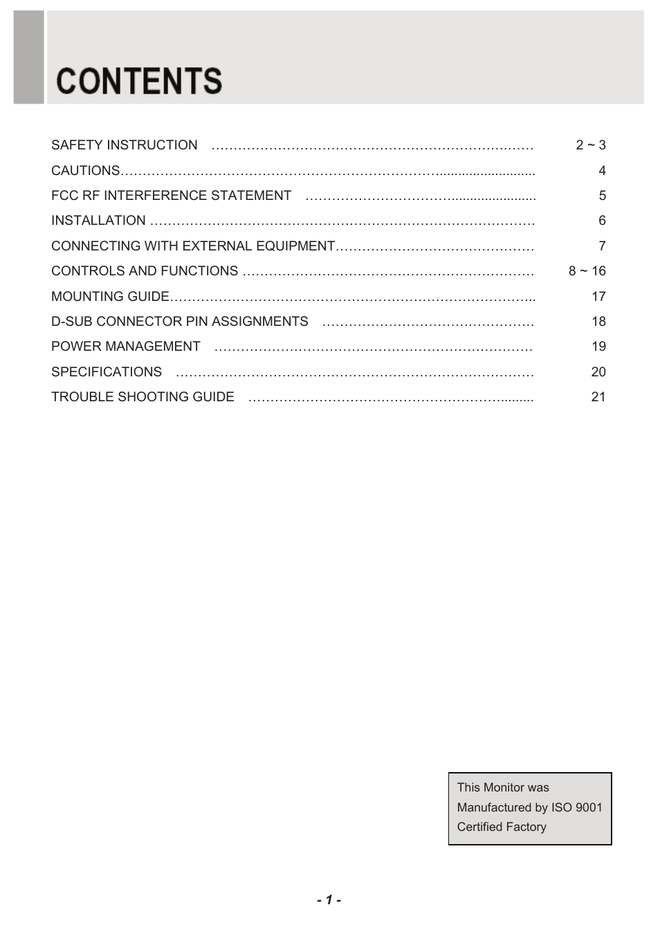 Revo RM23-OR1 User Manual | Page 4 / 72
