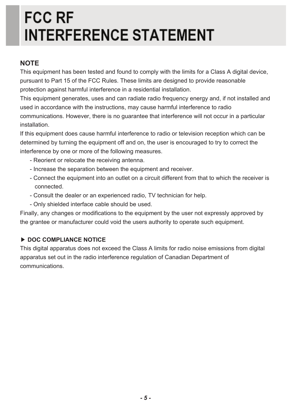 Revo RM23-OR1 User Manual | Page 8 / 72