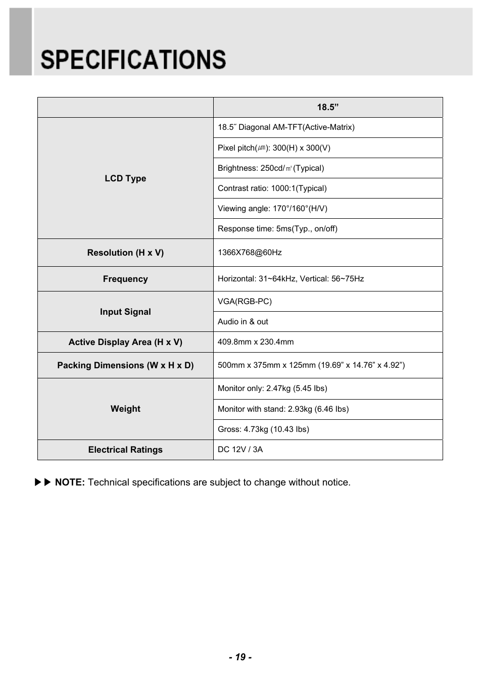 Revo RM185-OR1 User Manual | Page 21 / 28