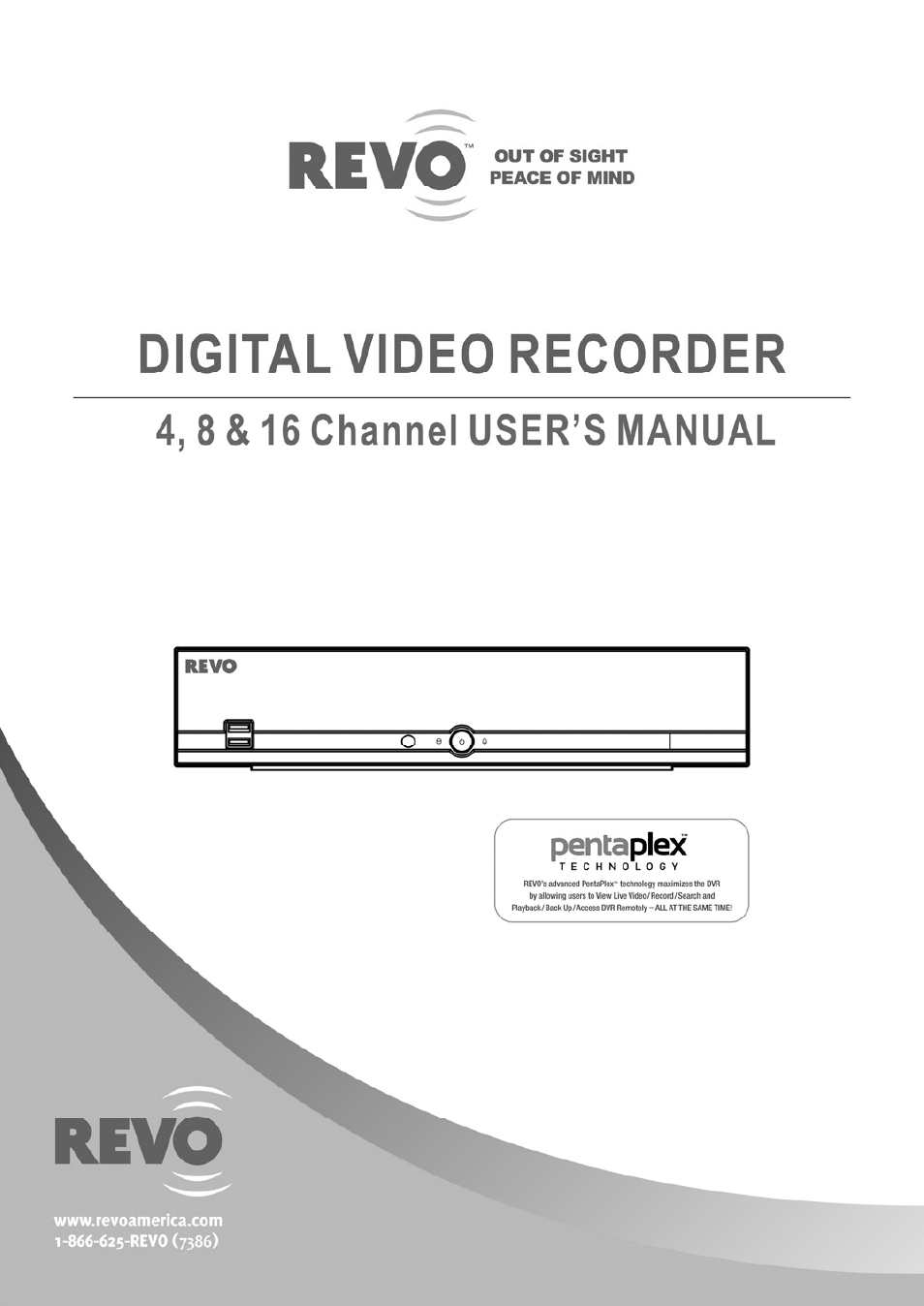 Revo R4-8-16DVR3 User Manual | 56 pages