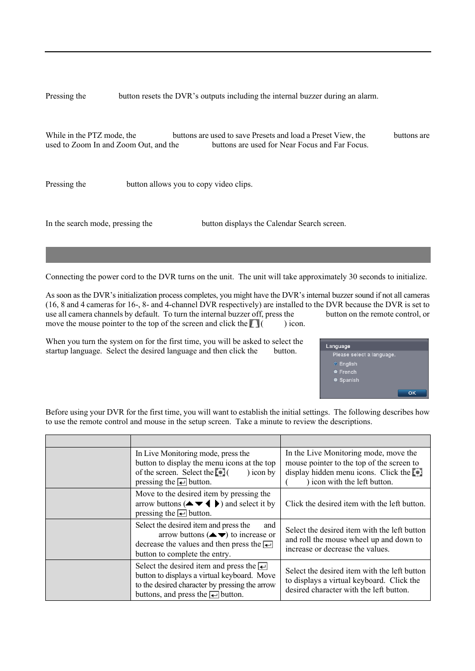 Turning on the power | Revo R4-8-16DVR3 User Manual | Page 15 / 56