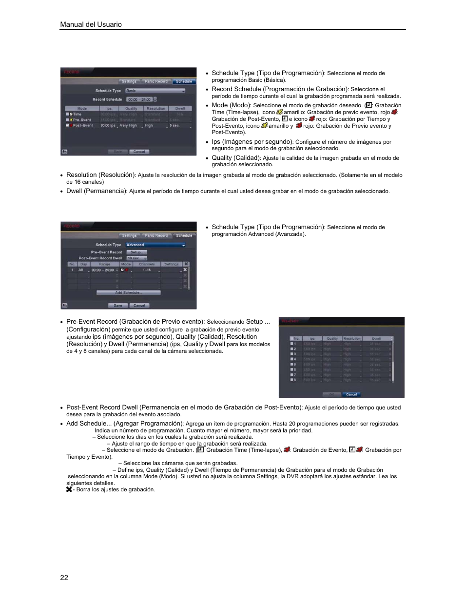 Revo R4-8-16DVR3 User Manual | Page 28 / 52