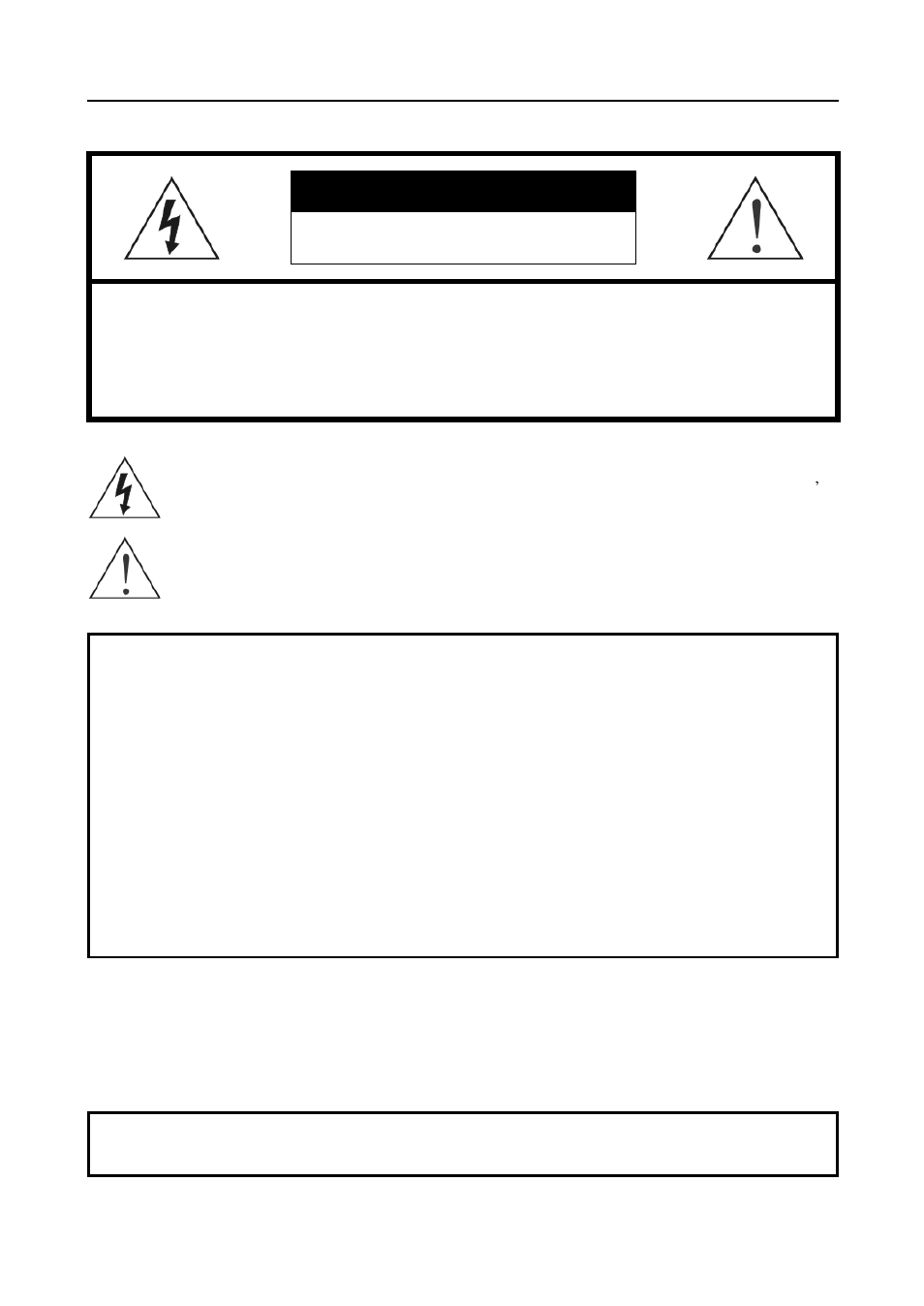 Warning | Revo R4-8DVR4 User Manual | Page 3 / 56