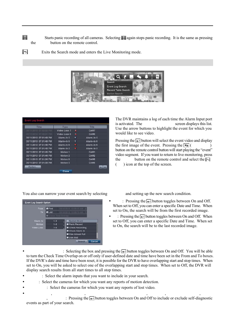 Search | Revo R4-8DVR4 User Manual | Page 42 / 56