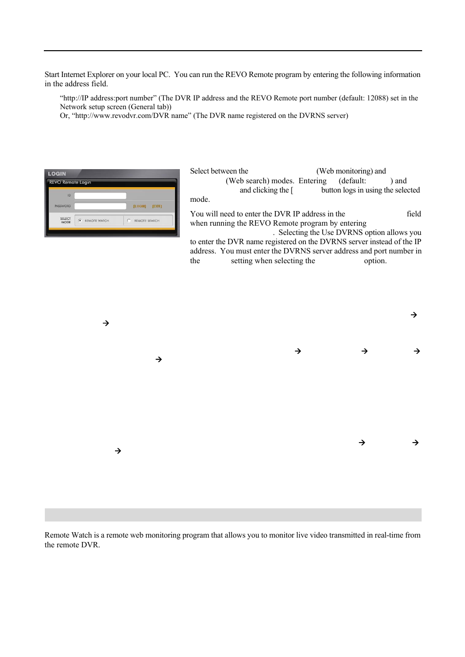 Web monitoring | Revo R4-8DVR4 User Manual | Page 47 / 56