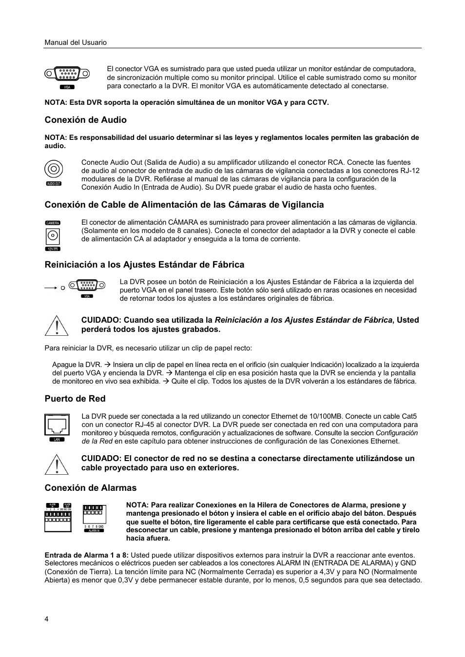 Revo R4-8DVR4 User Manual | Page 10 / 54