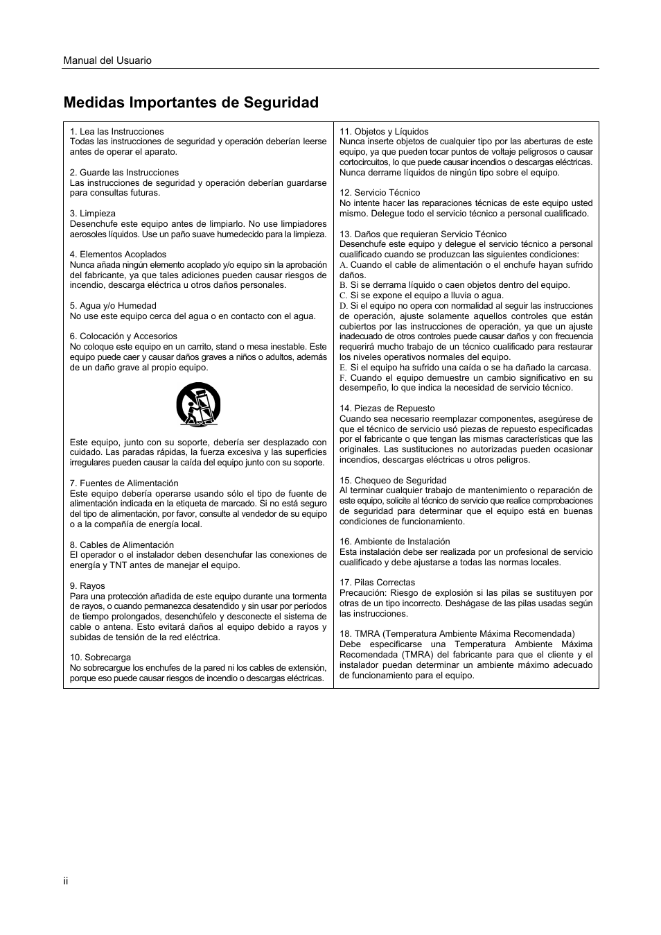 Medidas importantes de seguridad | Revo R4-8DVR4 User Manual | Page 4 / 54
