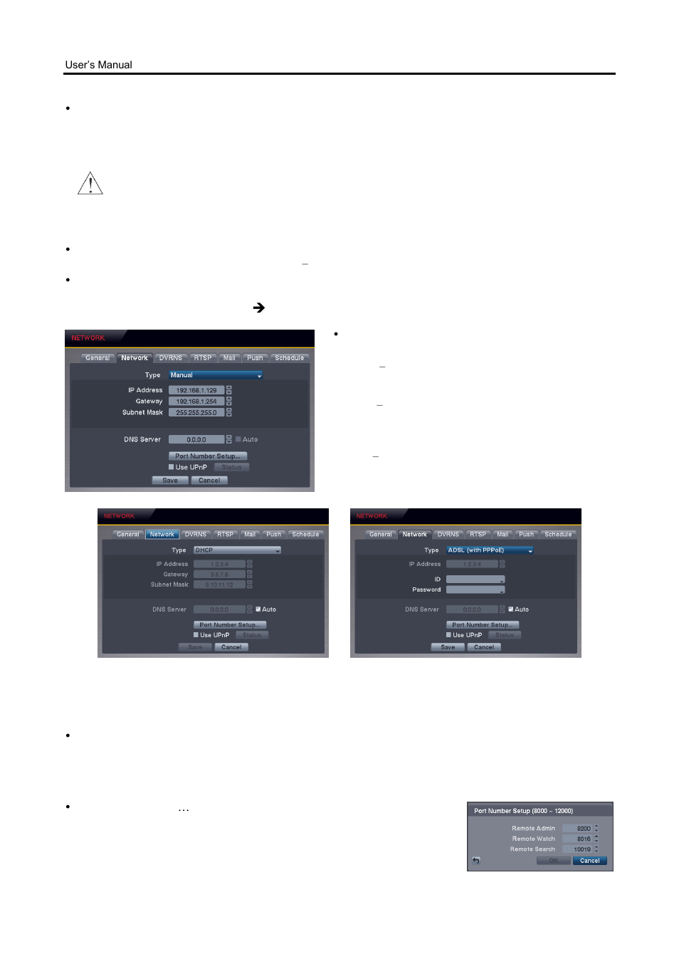 Network settings (network  network tab) | Revo R4CMB-500 User Manual | Page 20 / 46