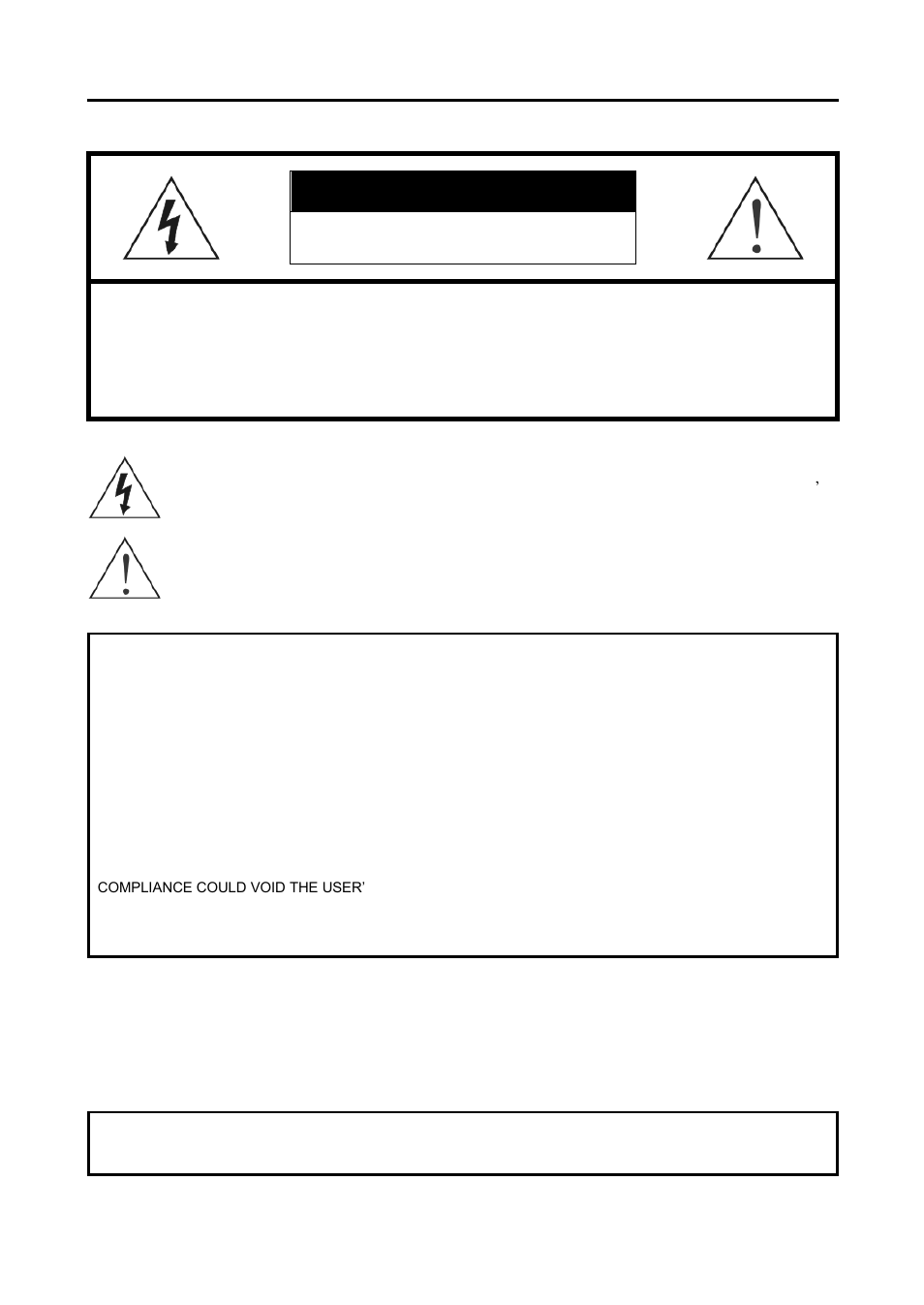Warning, Compliance notice of fcc | Revo R4CMB-500 User Manual | Page 3 / 46