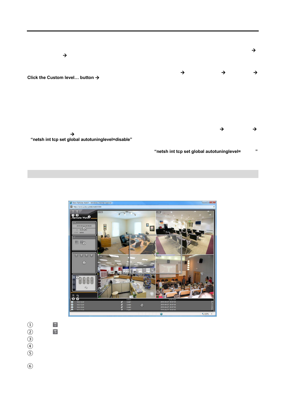 Web monitoring | Revo R4CMB-500 User Manual | Page 39 / 46
