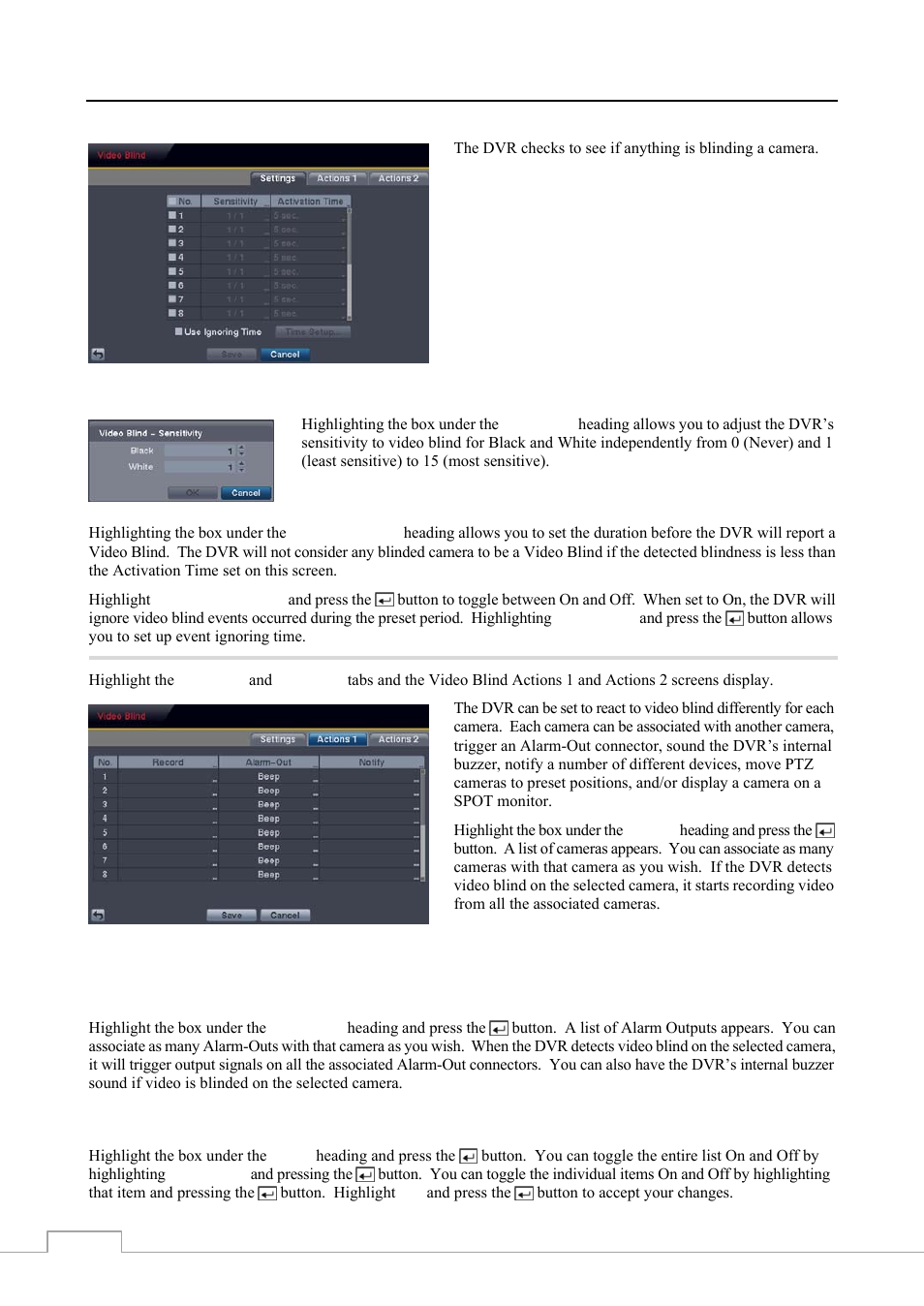 Revo RE8/16DVR1 User Manual | Page 44 / 78