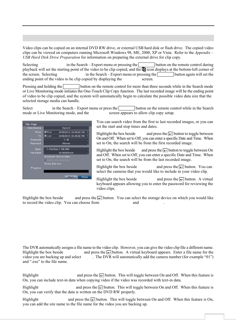 Clip-copy | Revo RE8/16DVR1 User Manual | Page 65 / 78