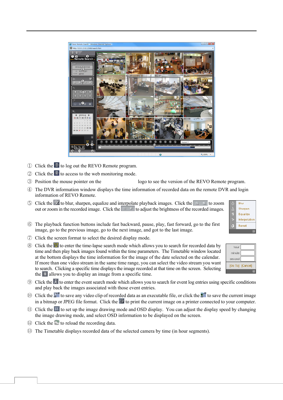 Revo RE8/16DVR1 User Manual | Page 72 / 78