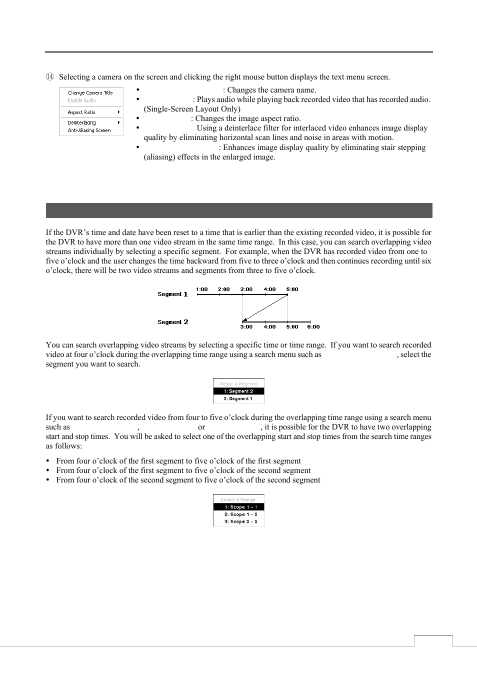 Time overlap | Revo RE8/16DVR1 User Manual | Page 73 / 78