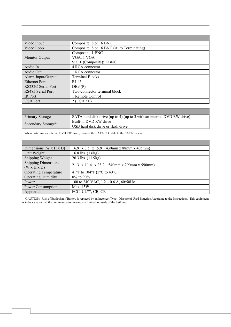 Revo RE8/16DVR1 User Manual | Page 78 / 78