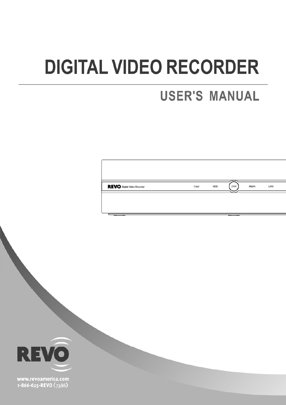 Revo R16/8/4/DVR User Manual | 101 pages