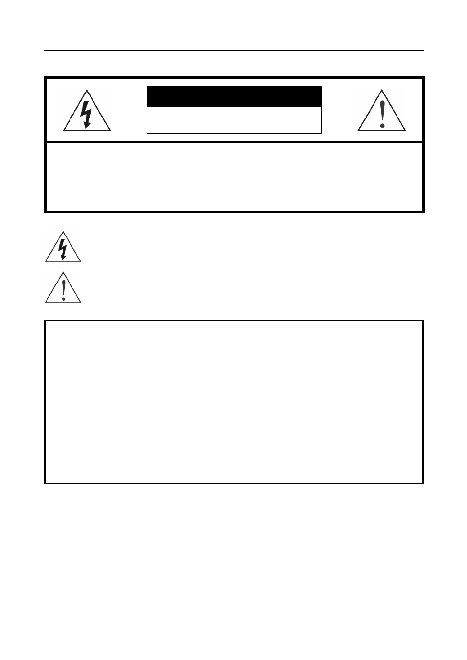 Warning | Revo R16/8/4/DVR User Manual | Page 3 / 101