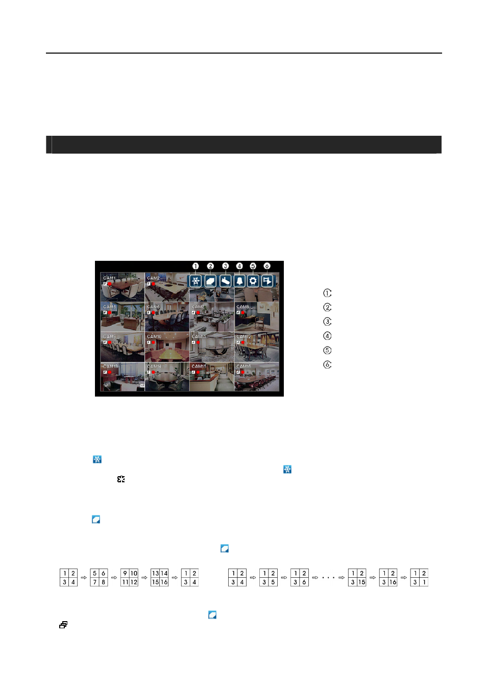 Chapter 3 — operation, Live monitoring | Revo R16/8/4/DVR User Manual | Page 33 / 101