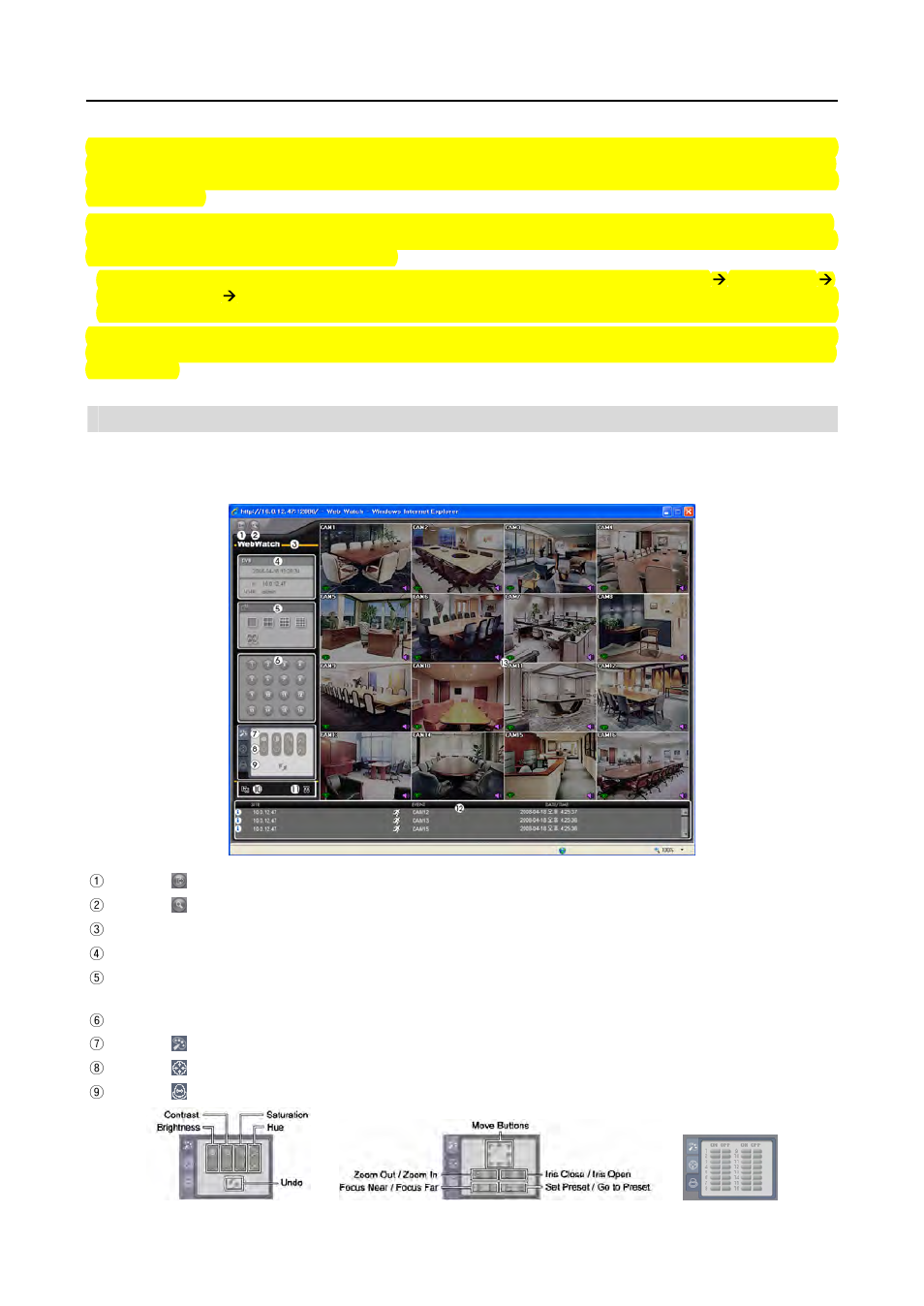 Web monitoring | Revo R16/8/4/DVR User Manual | Page 46 / 101