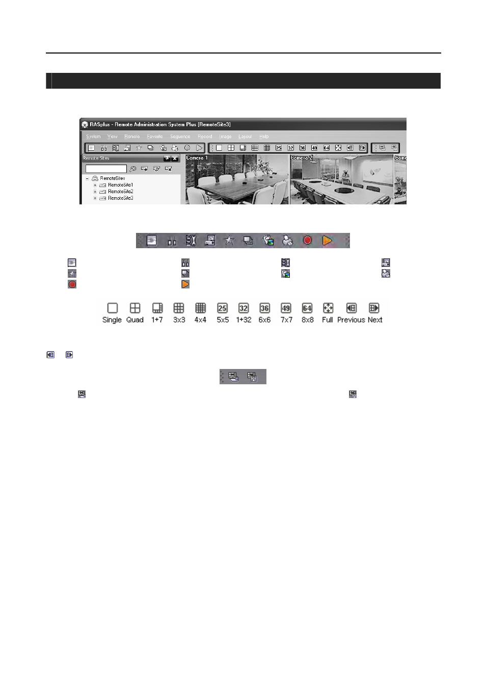 Toolbar | Revo R16/8/4/DVR User Manual | Page 83 / 101